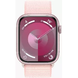 Умные часы Apple Watch Series 9 45 мм Aluminium Case GPS, Pink Sport Loop